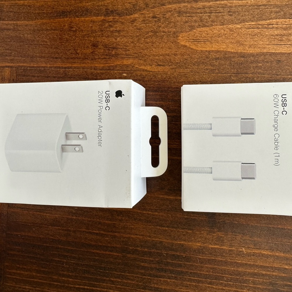 Apple USB-C Power Adapter and Cable